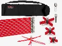 Kit SnapLok avec 10 tiges rouges et brosses.webp
