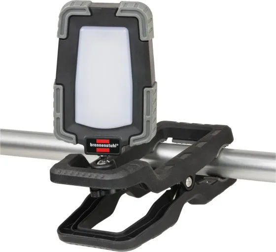 [1173070010] Projecteur LED Mobile à Pince CL 1050 MA Rechargeable Brennenstuhl