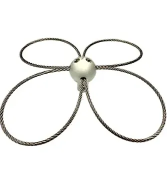 Roto-câble en aluminium SnapLok 350 mm