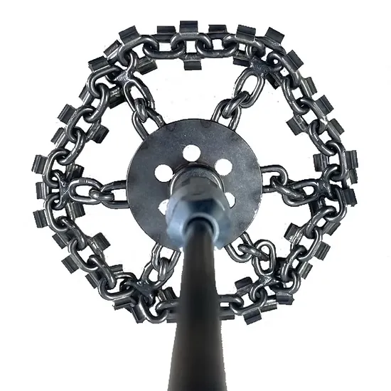 Chaines à masselottes crantées 200mm (8")