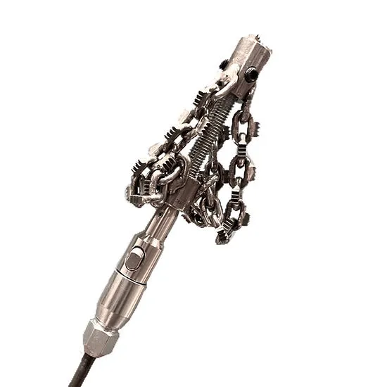Chaines à masselottes crantées 75mm (3")