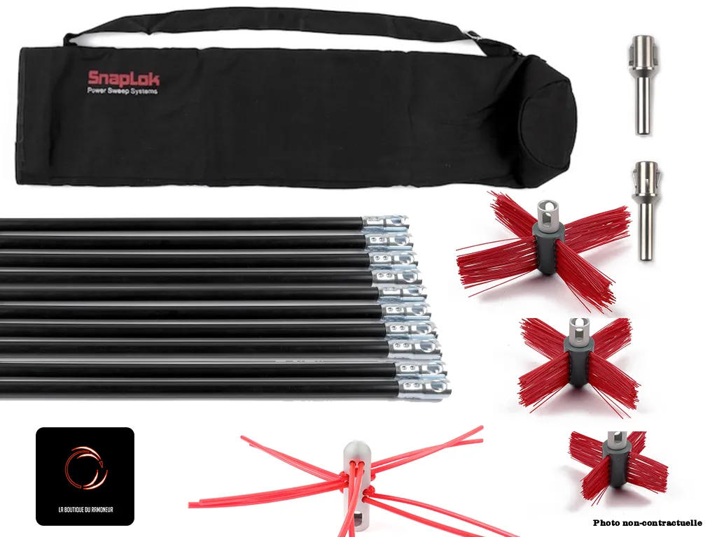 [KIT-08] Kit Granulés 8mm - Équipement ramonage poêles pellets