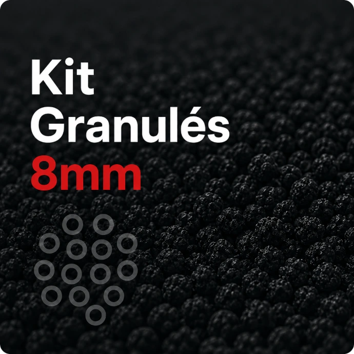 [KIT-08] Kit Granulés 8mm - Équipement ramonage poêles pellets