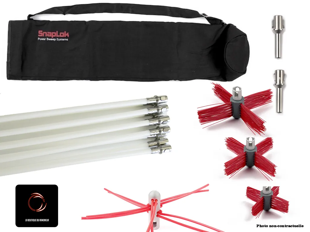 [KIT-GRA10] Kit Granulés 10mm - Équipement ramonage pellets renforcé