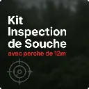Kit Inspection de Souche avec perche de 12m