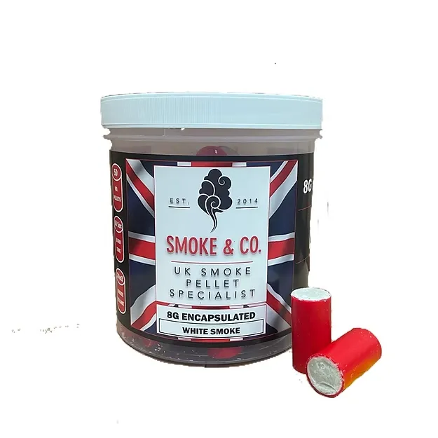 [RPS-PEL-8G-50] Granulés fumigènes blancs RPS 8g (pot de 50) - Test fumée