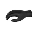 50 Gants Nitrile Diamant Noirs 24cm - Taille M