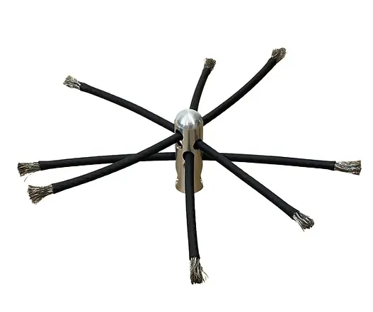 [SSB-H+SSC-6] Tête Mini Bullet SSB-H + câbles encapsulés SSC-6 (150mm Ø6mm)