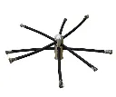 Tête Mini Bullet SSB-H + câbles encapsulés SSC-6 (150mm Ø6mm)
