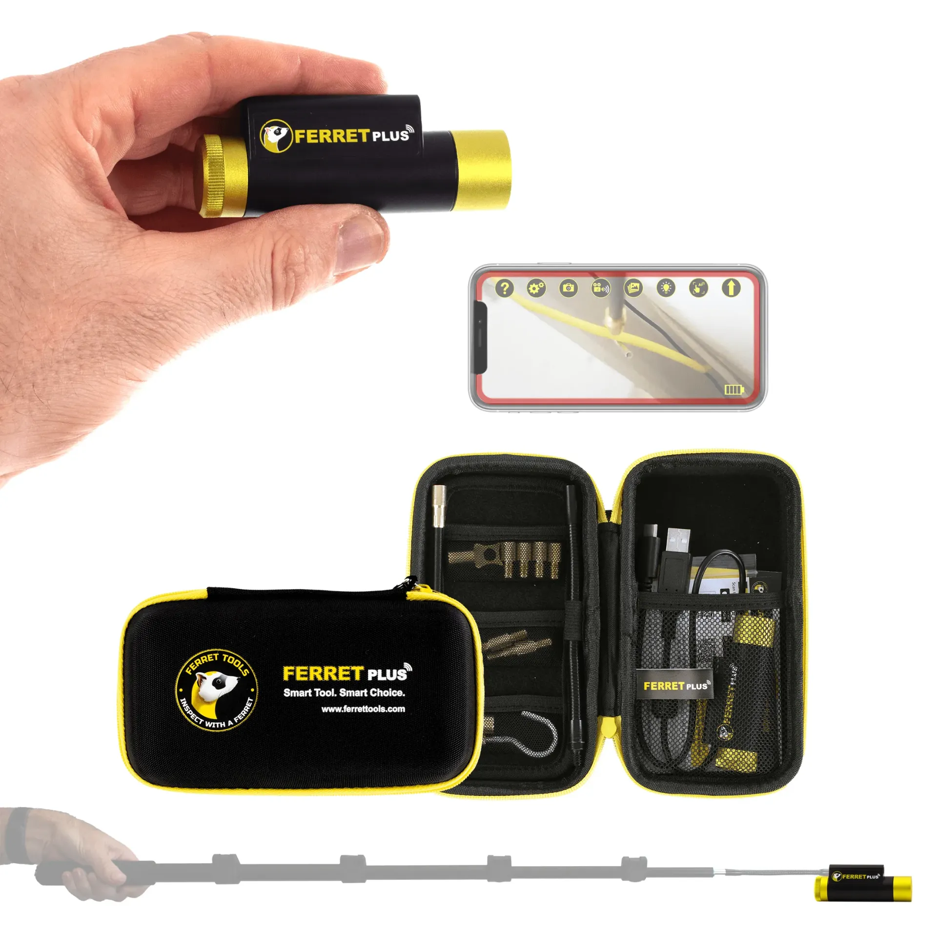 Caméra d'Inspection Sans Fil Ferret Plus